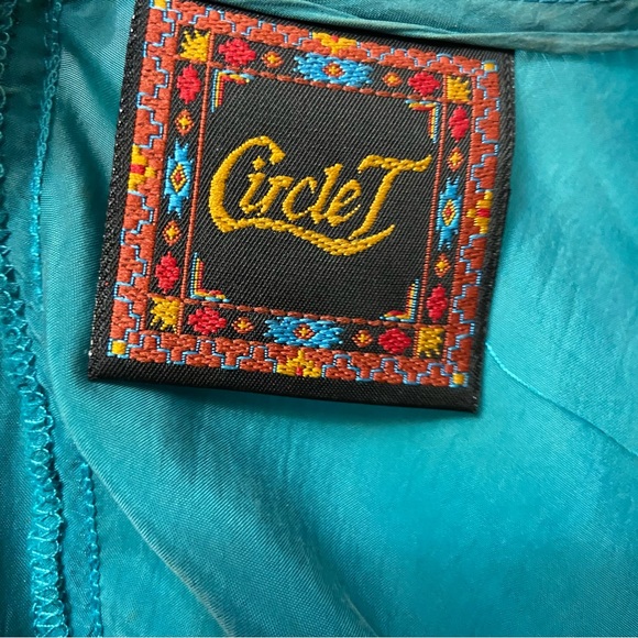 Circle T Vintage Womens Western Midi Dress - Bought New in 90’s size XS - Picture 5 of 8